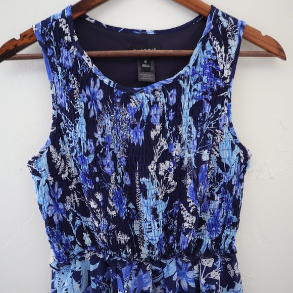 Enfocus Studio Blue Dress Size 6 - Picture 3 of 9